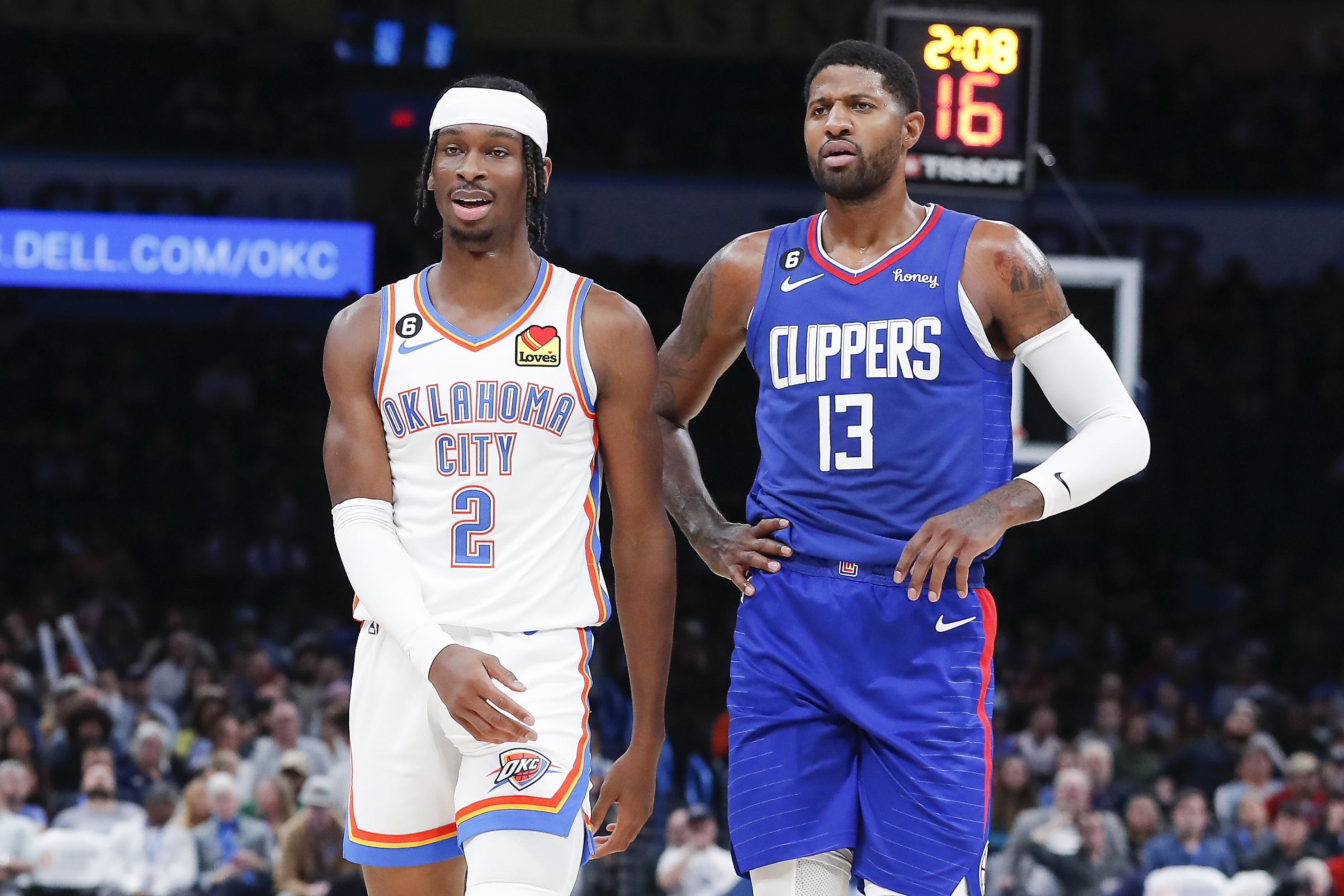 NBA: Los Angeles Clippers at Oklahoma City Thunder