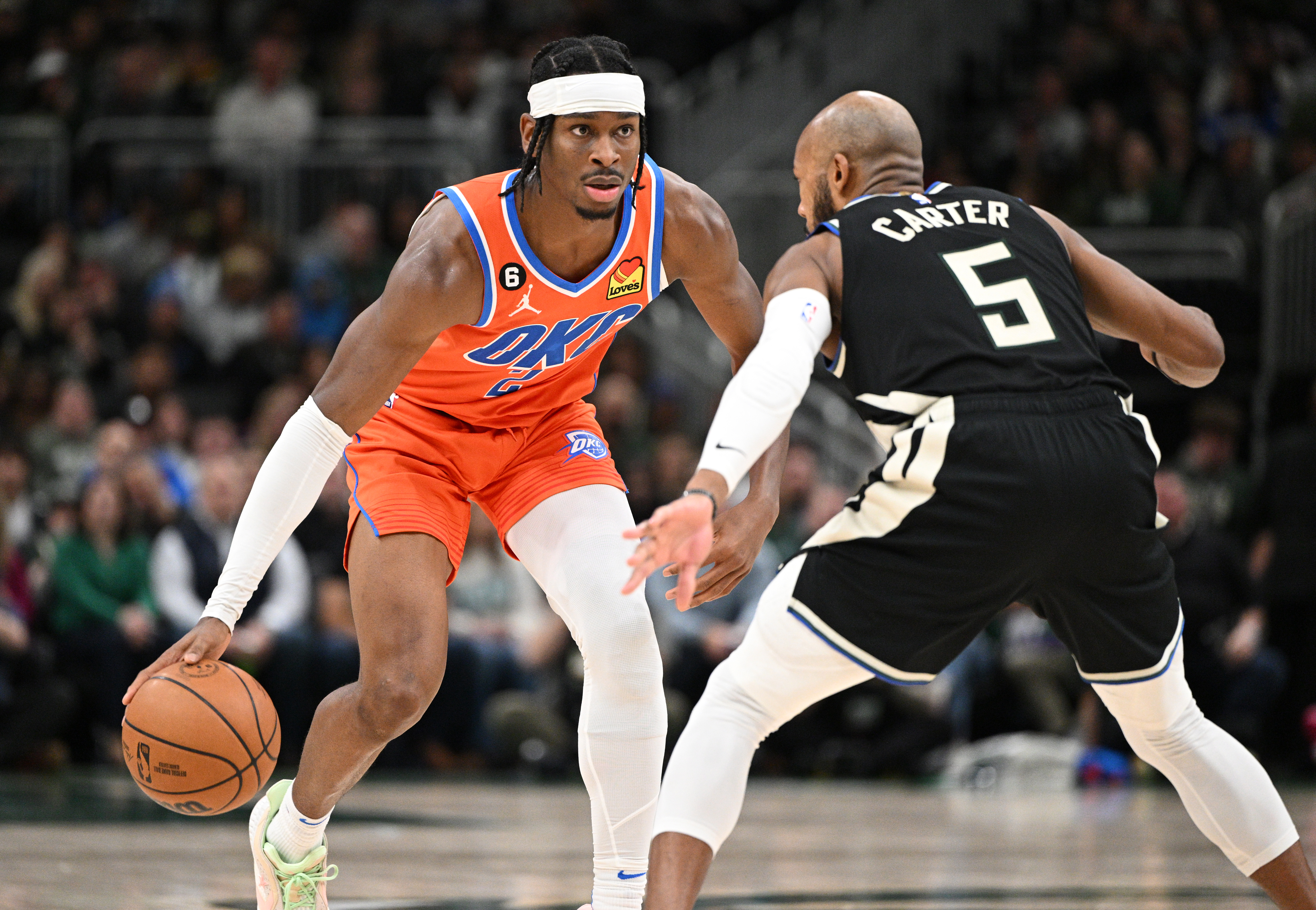 NBA: Oklahoma City Thunder at Milwaukee Bucks