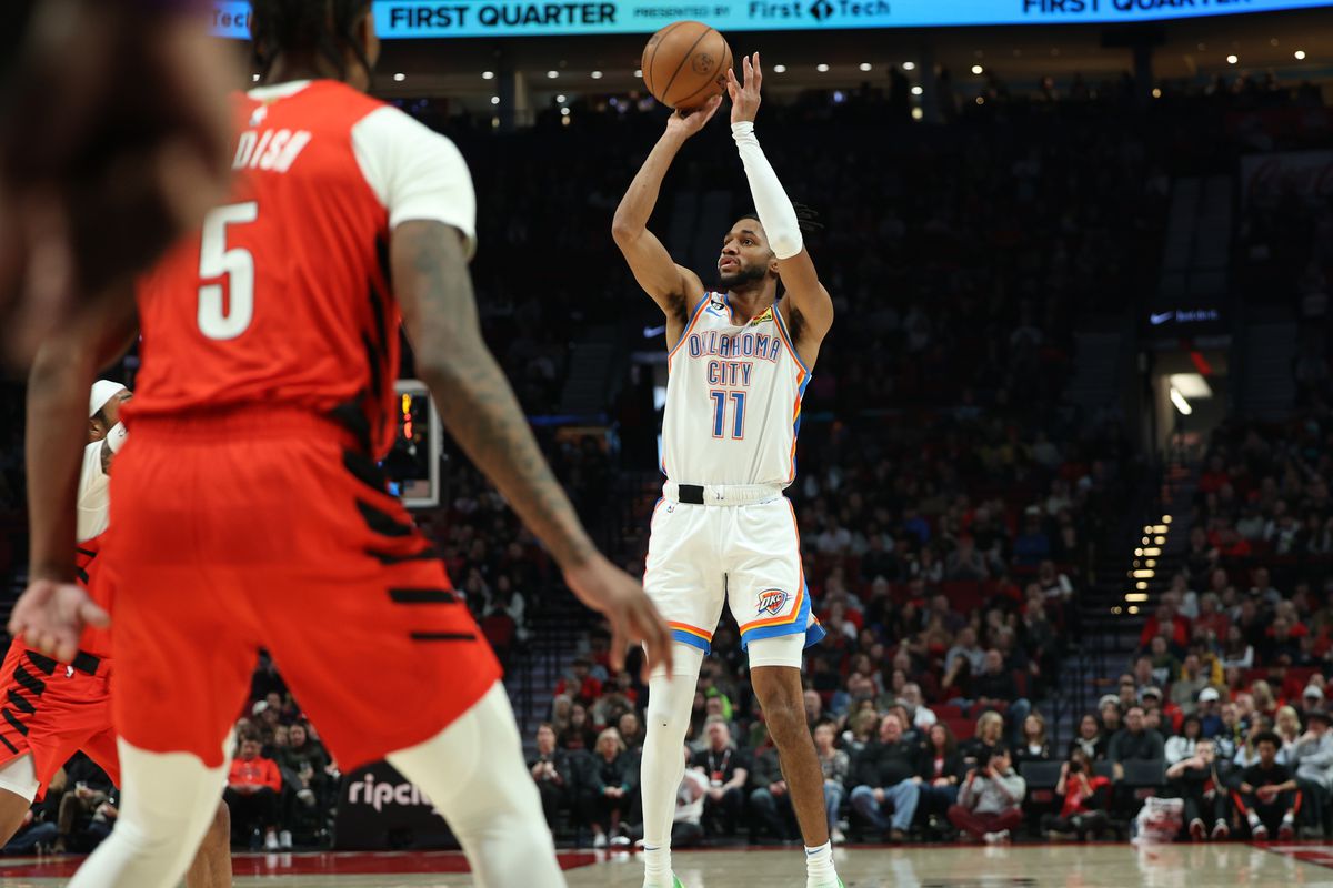 NBA: Oklahoma City Thunder at Portland Trail Blazers